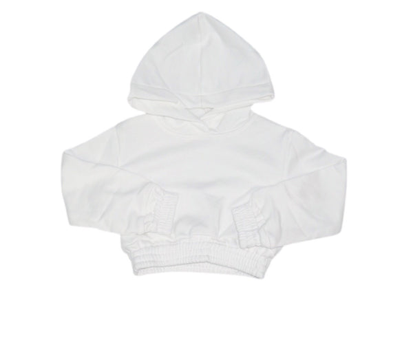 Mini White Jogger Set